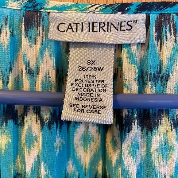 GUC Catherines Size 3X Plus Overhead Beautiful Tunic - Picture 3 of 8